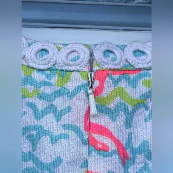 Lilly Pulitzer Lobstah Roll Lace Detail Dress size 00 - Picture 10 of 13